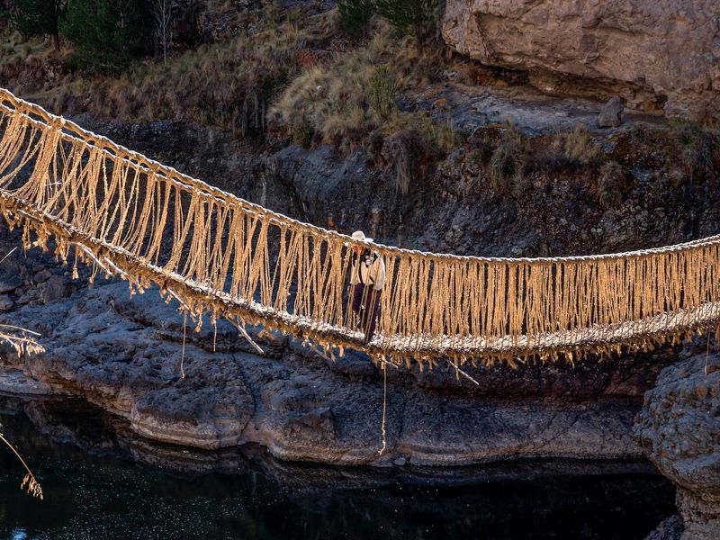 Puente Inca Qeswachaka Tour Full Day Cusco