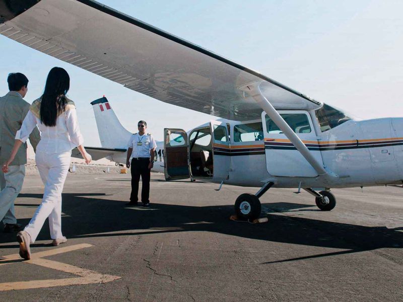 Tour Sobrevuelos en las Líneas de Nazca y Palpa